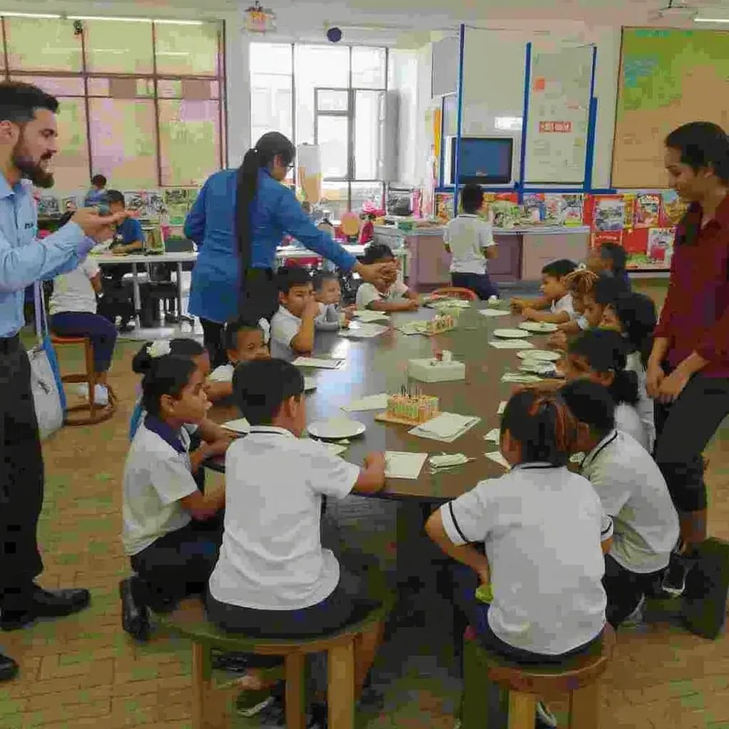 Programa educativo YPF en escuela